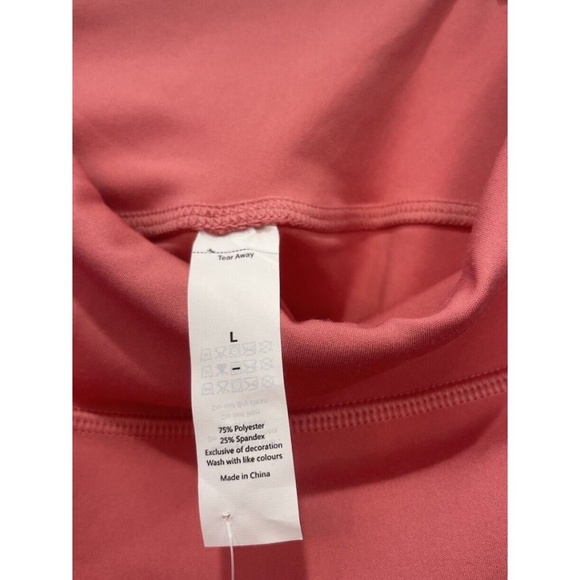 Aenlley Pink Yoga Active 2 Pocket Leggings Girls Size Large (24x25) - Picture 4 of 5